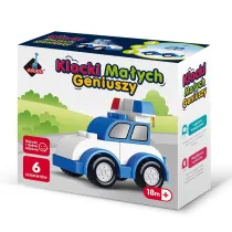 Klocki ma�ych geniuszy Autko 6 element�w