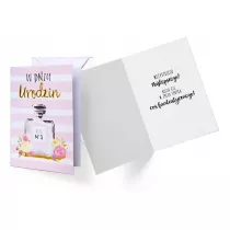 Kukartka Karnet B6 GS-016 Urodziny perfumy