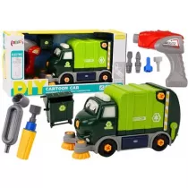 �mieciarka do skr�cania DIY zielona LeanToys