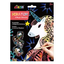 Wydrapywanki 4 magiczne jednoroce Avenir