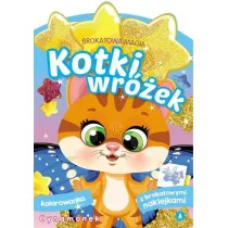 Brokatowa magia. Kotki wr�ek. Cynamonek