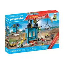 Playmobil Action Heroes Plac budowy 71650