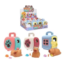 Kapibara w transporterku MIX