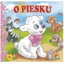 O piesku. Sztywniaczek. Ksi��eczka kartonowa (15,4x14,4cm 10str)