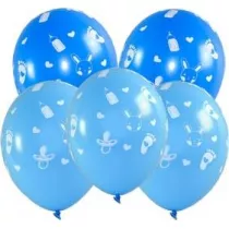Balony Baby shower ch�opiec 5 szt.