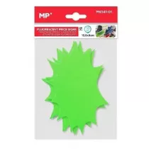 Mp Main Paper Etykiety cenowe fluorescencyjne zielone 135x90mm