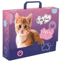 St. Majewski Teczka z r�czk� A4 XL My Little Friend Cat