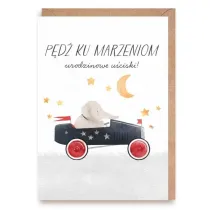 Cardie Kartka urodzinowa S�onik, eko koperta