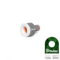 Bradas Przycze na kran 3/4" - 1/2" /white line
