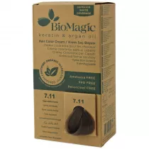 Biomagic Farba do w�os�w intensywny popielaty blond (7.11) 250 g