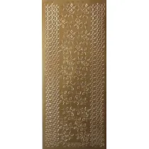 Galeria Hobby Stiker a�urowy bordiurka z�oty 10x23cm