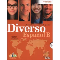 Diverso Español B. Podrcznik + wiczenia + pyta CD