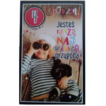 AbCard Kartka okoliczno�ciowa Urodziny 4 ch�opiec