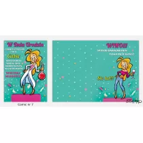 Stamp Karnet Comic B6 + koperta wz�r nr 07 Urodziny