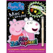 Moc wra�e�. Peppa Pig. Ale zdrapka!