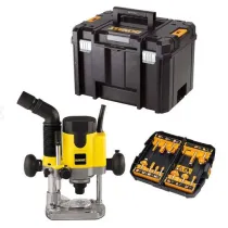 Dewalt Frezarka g�rnowrzecionowa 1100w dw621ktx +zestaw frez�w