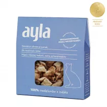 Ayla Care Ayla Medaliony z indyka liofilizowane przysmaki dla kotw 28 g