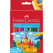 Faber-Castell Flamastry Zamek 24 szt.