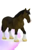 Figurka Ko� Szkocki Clydesdale Gniady
