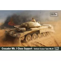 Model plastikowy Crusader Mk.I CS brytyjski czog bliskiego wsparcia Ibg