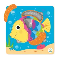 Puzzle mini 5 el. Sorter. Ryba Dodo