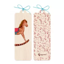 Cozywood Zakadka drewniana Konik na biegunach