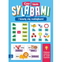 Czytam sylabami i bawi si naklejkami