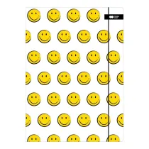 Teczka z gumk� A+ Fun bia�a HAPPY COLOR