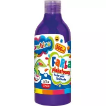St. Majewski Farba plakatowa w butelce Bambino 500 ml fioletowa