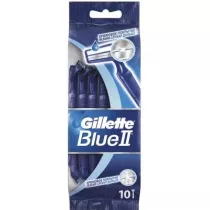 Gillette Blue II Chromium jednorazowe maszynki do golenia dla mczyzn 10 szt.