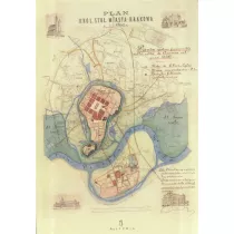 Austeria Notes. Plan miasta Krakowa
