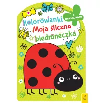 Kolorowanka z wykrojnikiem. Moja �liczna biedroneczka