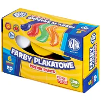 Astra Farby plakatowe 6 x 20 ml
