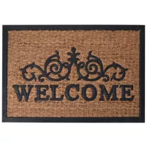 H&S Decoration Wycieraczka z wkna kokosowego 60x40 cm wzr 2