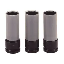 Zestaw nasadek udarowych do felg 1/2" 17, 19, 21 mm TengTools 9203N (118870104) 3 szt.