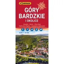 Mapa turystyczna - Gry Bardzkie i okolice