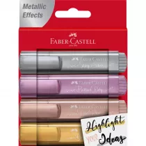 Faber-Castell Zakrelacz metaliczny 4 szt.