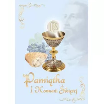 Pamitka I Komunii witej. Niebieska