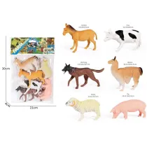 Zwierz�tka wiejskie 12,5cm 6 szt