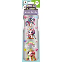 Happy Color Naklejki WATER BOTTLE - Sweet Unicorns, 83x286 mm