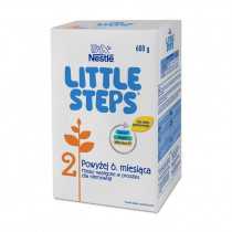 Nestle Little Steps 2 Mleko następne dla niemowląt po 6 miesiącu 600 g