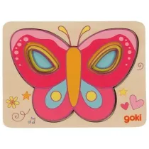 Puzzle warstwowe Motyl Goki