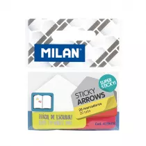 Milan Zakadki indeksujce strzaki Super Sticky 20 kartek 20 szt.