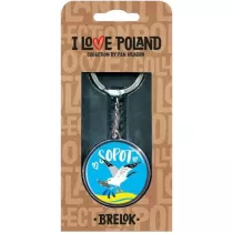 Pan Dragon Brelok I love Poland Sopot ILP-BRE-A-SOP-01