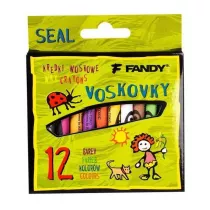 Fandy Kredki �wiecowe Seal 12 szt.