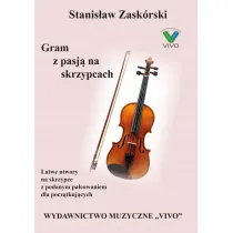 Gram z pasj� na skrzypcach
