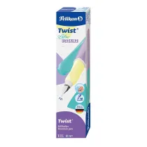 Pelikan Pi�ro wieczne Twist Color Blocking Stal. M pastelowe