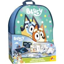 Bluey Szkoa rysowania z plecakiem Lisciani