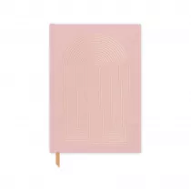 Designworks Ink Notatnik A5 Suede Dusty Pink 160 kartek