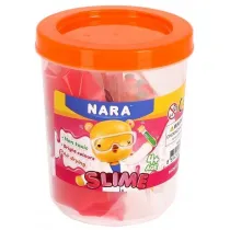 Zestaw masa �elowa sensoryczna Slime NARA w opakowaniu + koraliki + kleje Pilot
